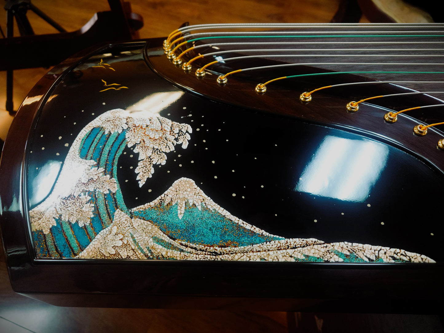 Songbo Elite Zitan "Cresting Waves" Guzheng