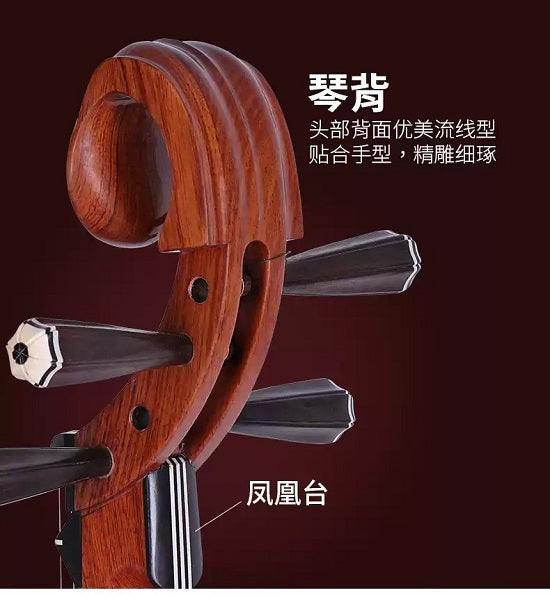 Collection Dunhuang Cambodian Rosewood Pipa