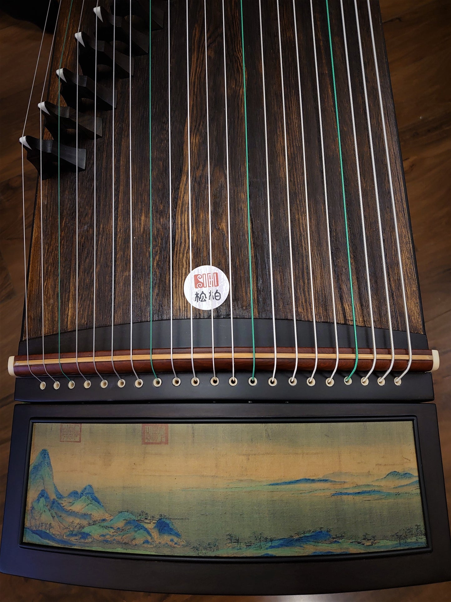 Songbo Madagascar Rosewood "A Thousand Li of Rivers and Mountains" Guzheng