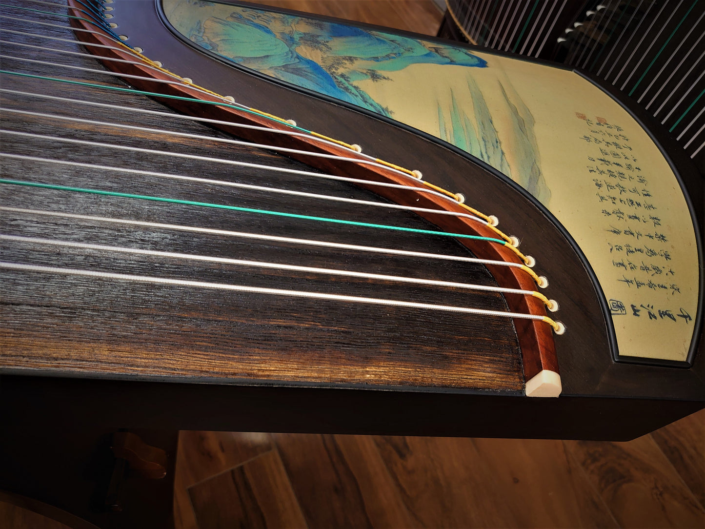 Songbo Madagascar Rosewood "A Thousand Li of Rivers and Mountains" Guzheng