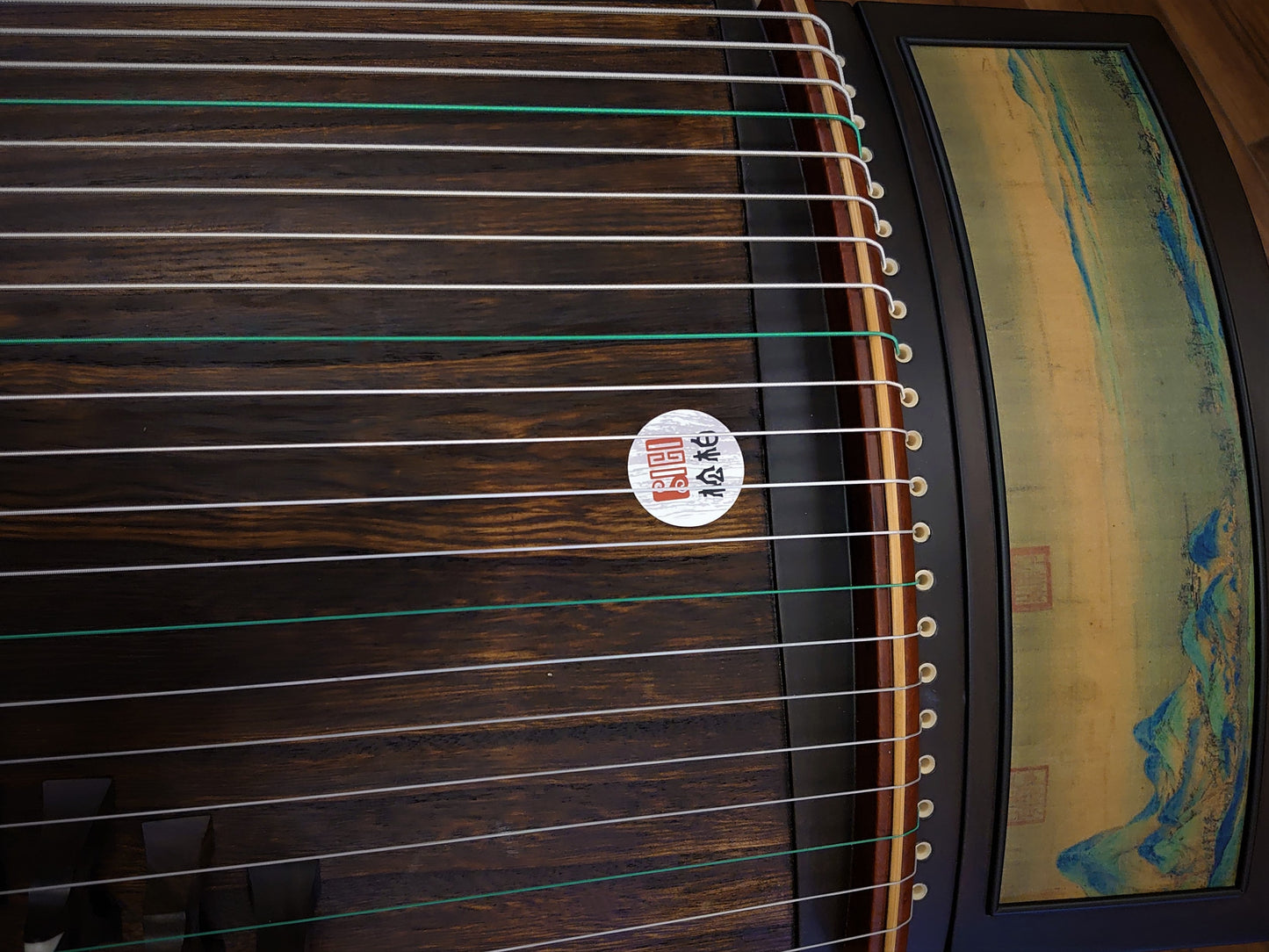 Songbo Madagascar Rosewood "A Thousand Li of Rivers and Mountains" Guzheng