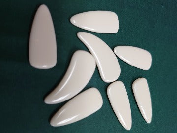 Professional Guzheng Picks (Bone China) - Both Hands Thickness 2.8mm