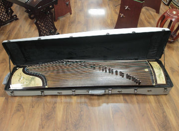 Fiber Glass Guzheng Hard Case with Wheels